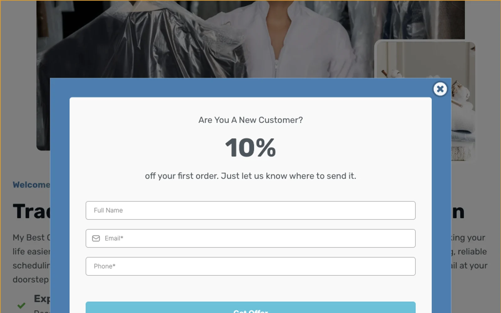 My Best Cleaners Service and trust content
